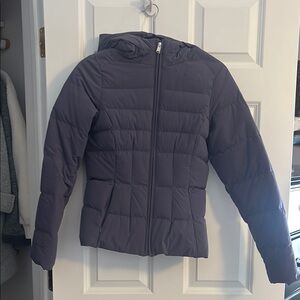 The North Face Purple Puffer Jacket